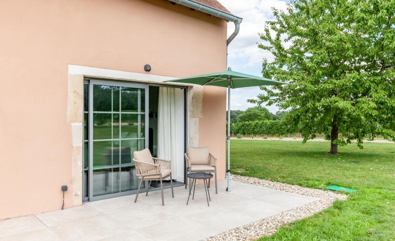 Hameau Des 40 Arpents Hotell Gergy Exteriör bild