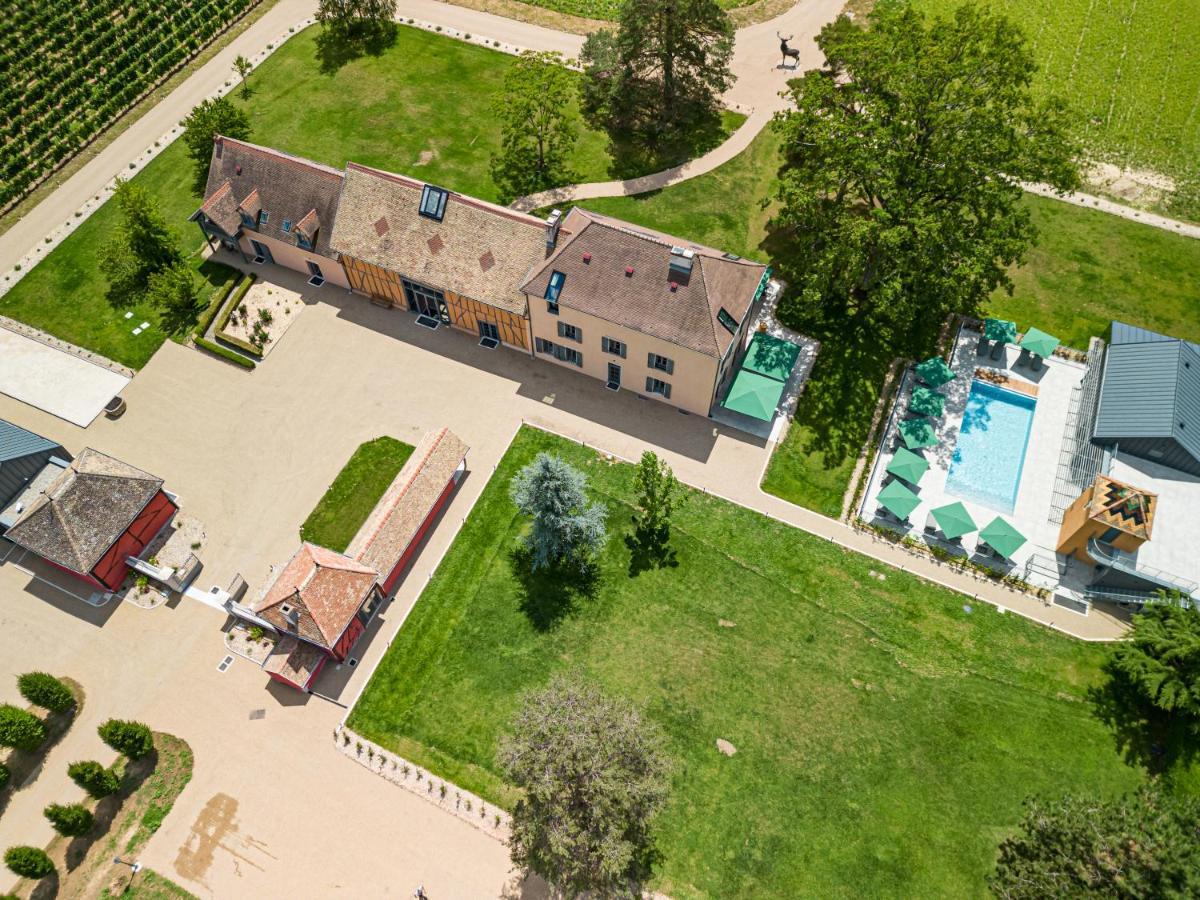 Hameau Des 40 Arpents Hotell Gergy Exteriör bild