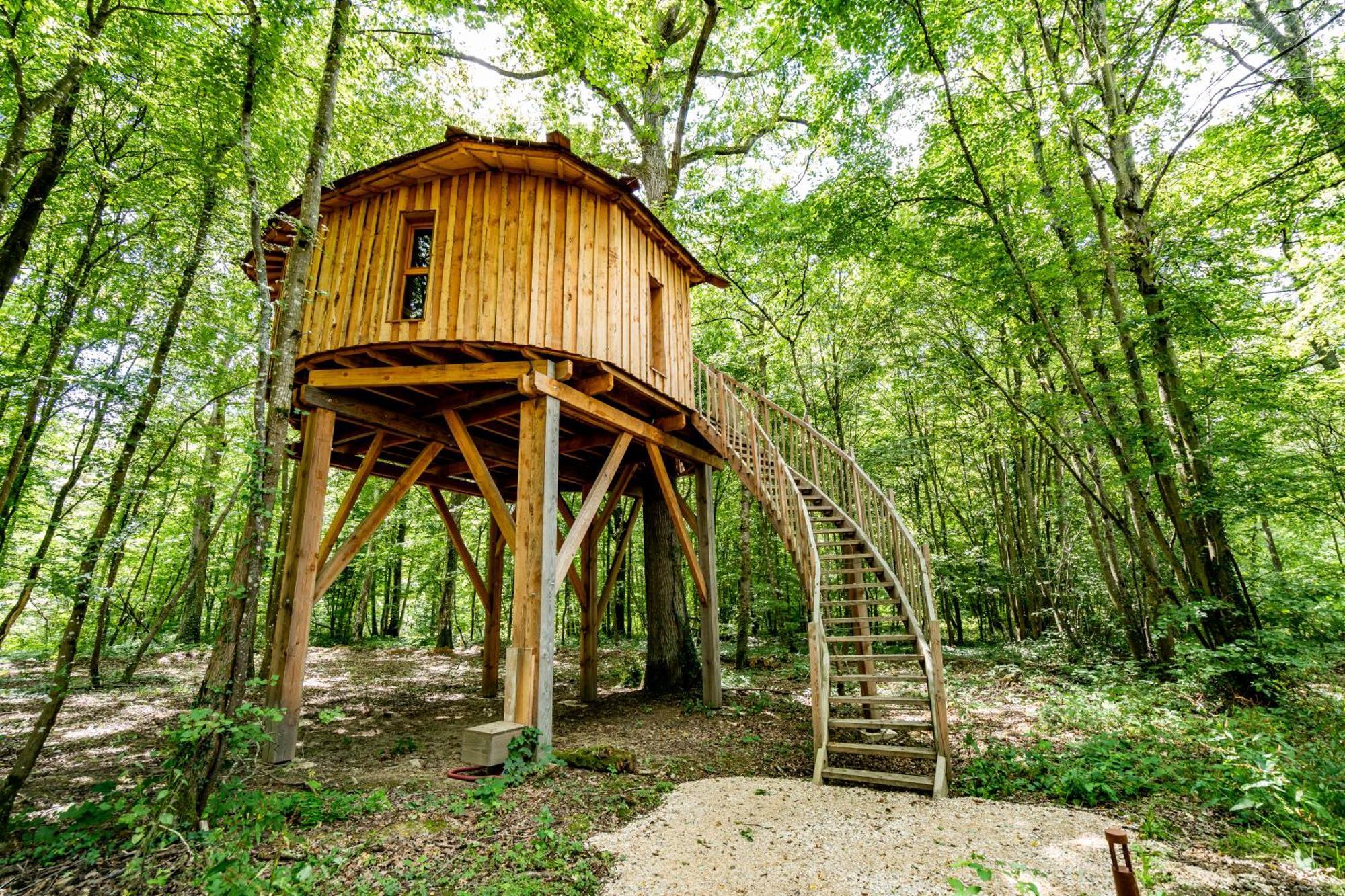 Hameau Des 40 Arpents Hotell Gergy Exteriör bild
